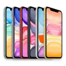 Apple iPhone 11 Mobile 64GB 4GB NFC Unlocked Smartphone- Black Red White Yellow