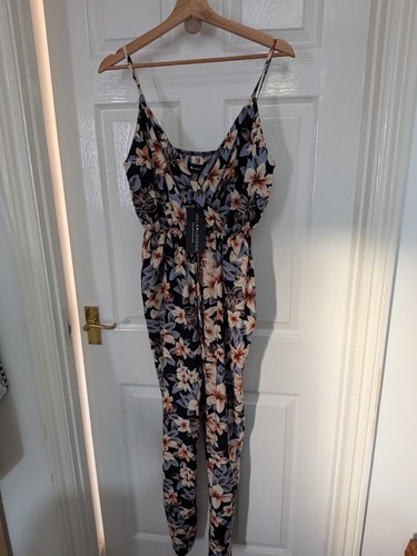 Size navy floral - 14, mela