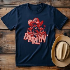 Darlin' Cowboy T-Shirt Western Line Dancing Cowboy T-Shirt