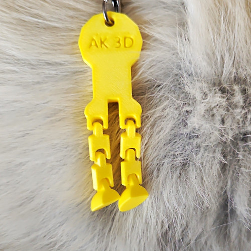 Yellow plastic trolley - 3d,