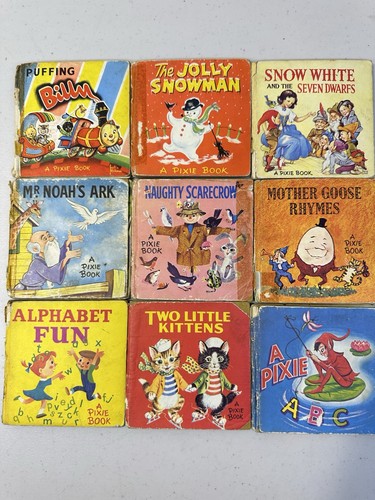 Lot mini pixie - a, books