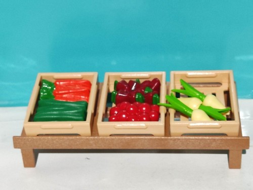 Playmobil bench vegetables - playmobil,