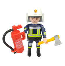 Playmobil Fireman Figure with