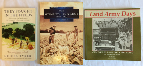Women land army books - 3x,