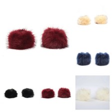 Women winter faux fox fur - winter,