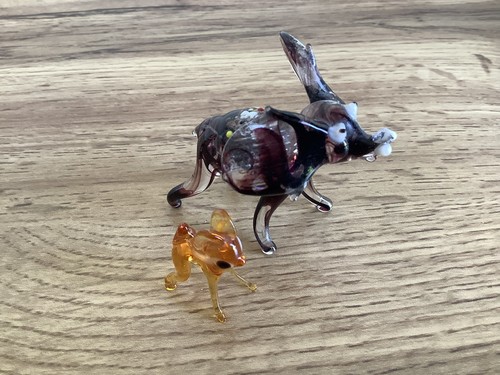 Pretty vintage glass - pretty, bambi