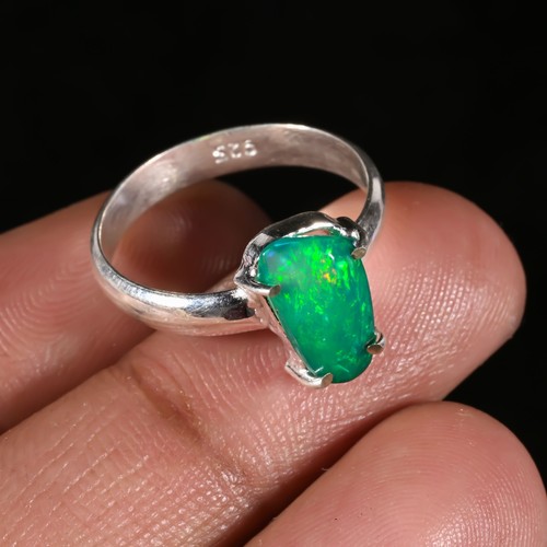 Ethiopian green opal gemstone - ethiopian,