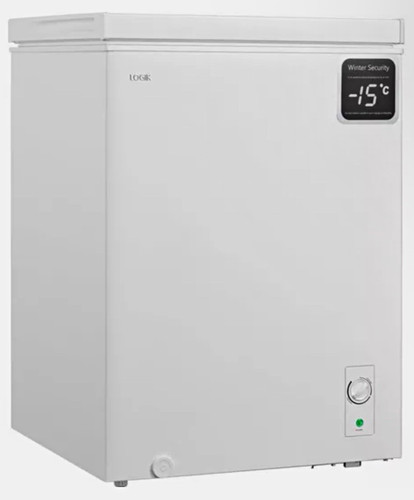 Logik white chest freezer - chest,