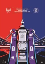 FA CUP FINAL 2020 Chelsea v Arsenal MATCH BEHIND CLOSED DOORS official programme