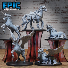 Epic Miniatures - Unicorns |