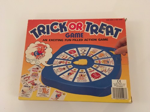 Trick treat game an - treat,