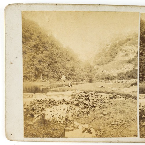Dovedale river valley england - river,