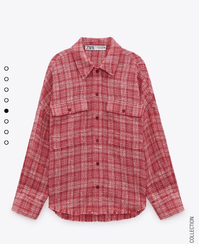 Zara oversized shacket - zara,