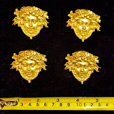 4 DECORATIVE MOULDINGS ANTIQUE GOLD GILT OR WHITE RESIN WALL MIRROR DECORATION