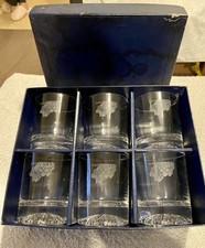 Eley Super Shoot “79” Whiskey Glass Set Collectable - Rare Find 