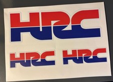 HRC motorcycle Racing Decal