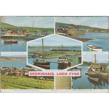 Postcard Ardrishaig Loch Fyne