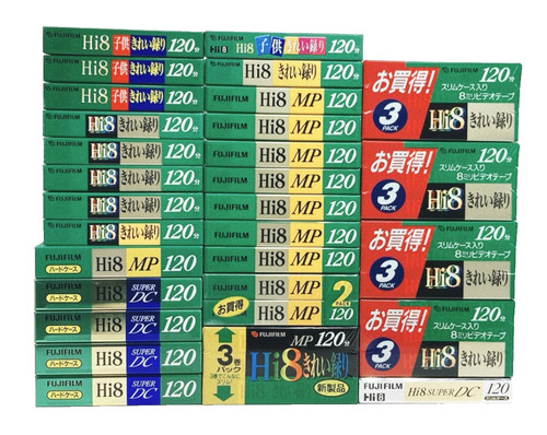 Lot fujifilm hi8 - of, 40】fujifilm