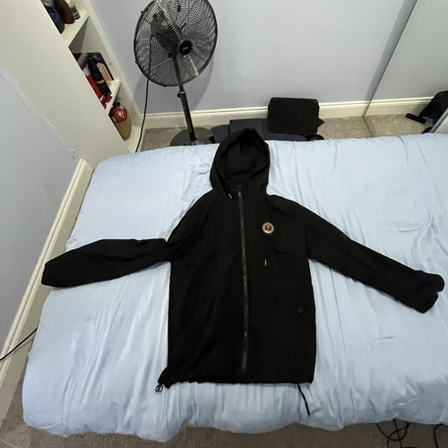 Trapstar black hooded zip - trapstar,
