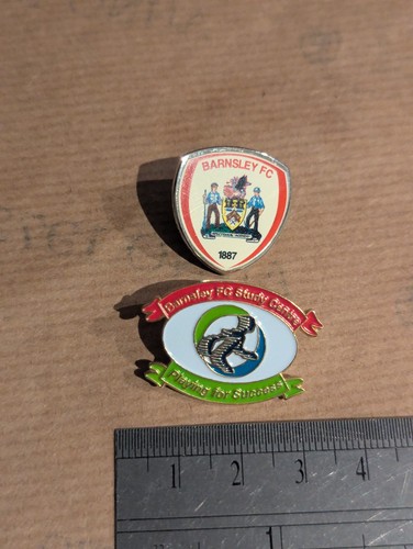 Barnsley enamel pin badges - barnsley,