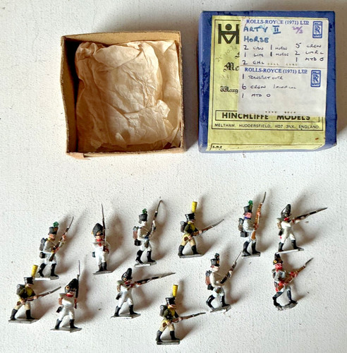 Napoleonic metal infantry - metal,