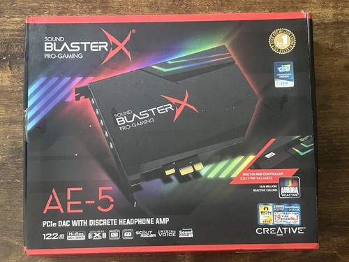 Sound blaster pro - -gaming, ae-5