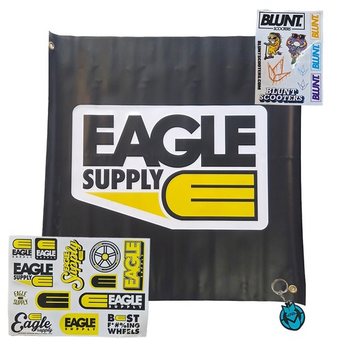 Eagle supply large banner - supply,