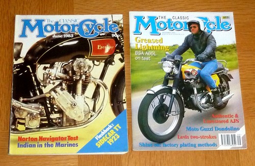 The classic motorcycle - "the,