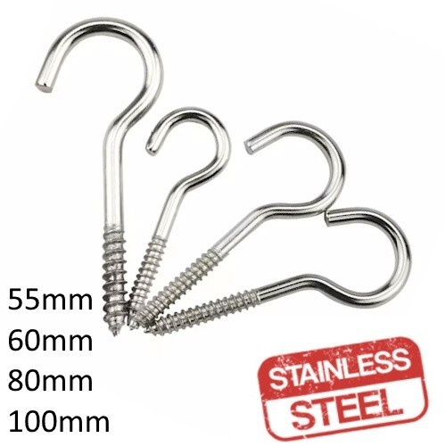 Stainless steel screw - steel, screw-in