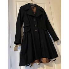 Vintage Topshop fit and flare princess Coat Size 10