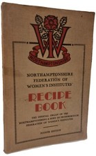 WW1 Womens Institute Northampton Reicipe Book. Original.