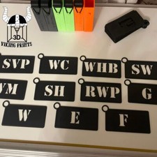 Plot marking stencils