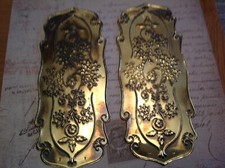Reclaimed solid brass - brass, door