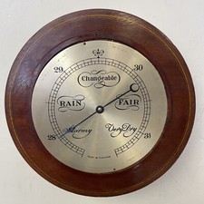 Antique barometer inlaid - antique,