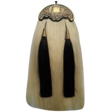 Scottish Kilt Sporran White