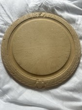 Antique Early 19th Century Edwardian Wooden Bread Cutting Board