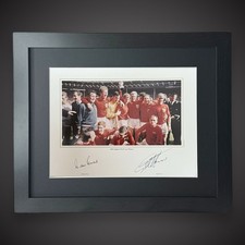Framed Sir Geoff Hurst &