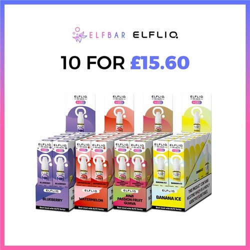 Elf liq liquid nic salt - nic, 10ml