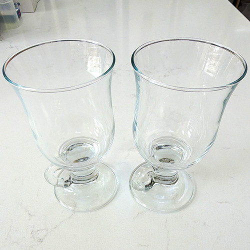 2pc clear glass irish - clear, coffee