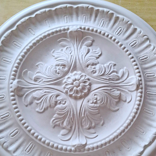 Plaster ceiling medallion - ceiling,