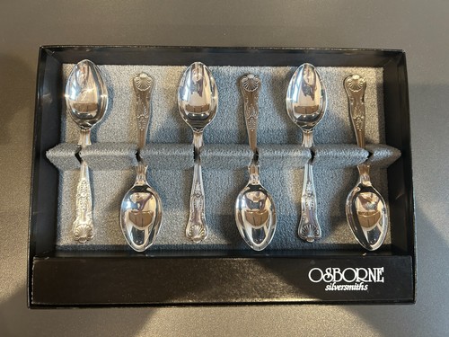 Vintage tea spoons kings - 6, x