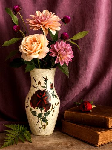 Brentleigh 1950 ceramic vase - ceramic,