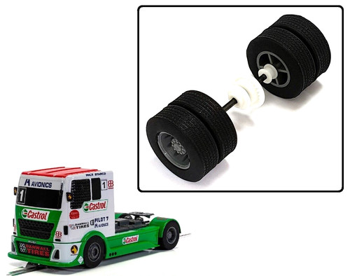Scalextric w11396 rear - scalextric, wheels