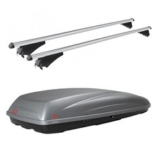 Roof Box Roofbar Full Kit 480L