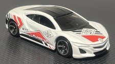 2020 Hot Wheels Forza Motorsport 1/64 ‘17 Honda Acura NSX, Matt White. VGC!