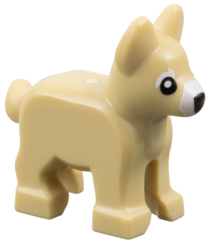 New lego tan dog - lego, alsatian