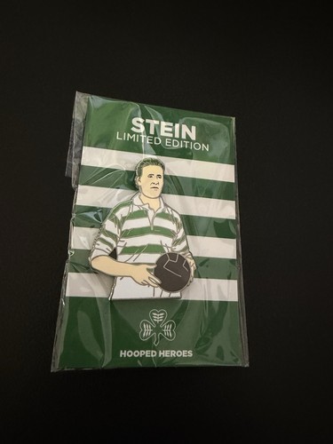 Celtic pin badge jock stein - fc,