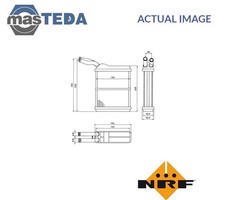 52134 HEATER RADIATOR EXCHANGER LHD ONLY NRF FOR VAUXHALL FRONTERA I