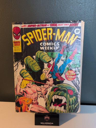 Marvel spiderman comics weekly - comics,