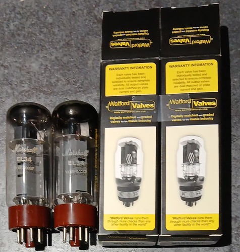 Marshall branded el34 - branded, vacuum